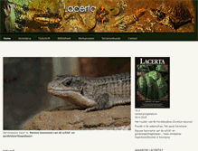 Tablet Screenshot of lacerta.nl